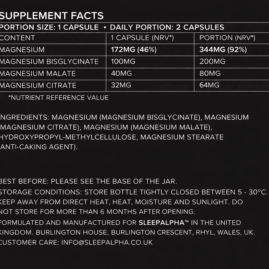 SLEEP MAGNESIUM 3 - IN - 1 - SLEEPALPHA™