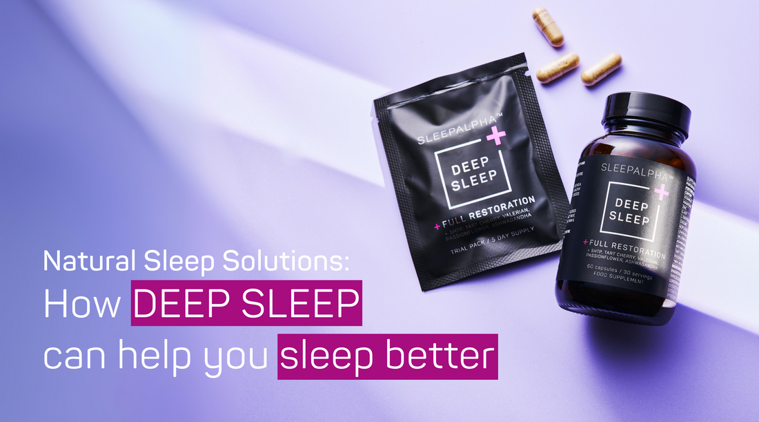 Natural Sleep Solutions: How SLEEPALPHA’s DEEP SLEEP Can Help You Sleep Better