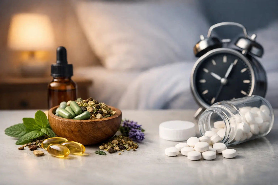Natural Sleep Supplements vs Melatonin - SLEEPALPHA™