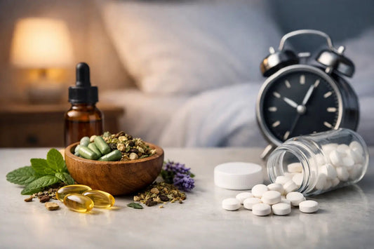 Natural Sleep Supplements vs Melatonin - SLEEPALPHA™