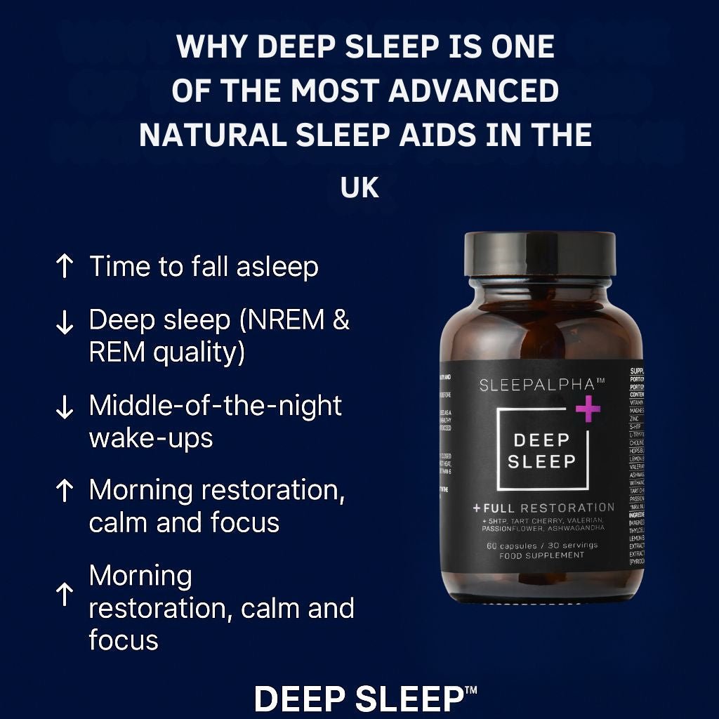 Why Deep Sleep™ Is One of the Most Advanced Natural Sleep Aids in the UK - SLEEPALPHA™