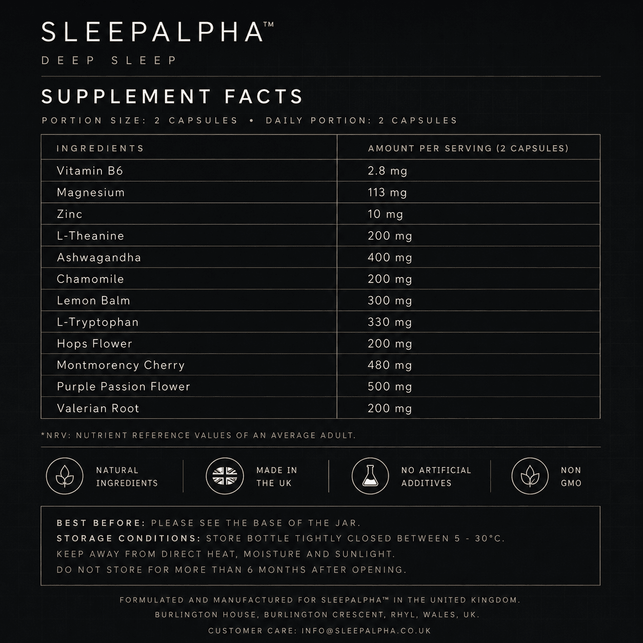 DEEP SLEEP™ Natural Sleep Formula - SLEEPALPHA™