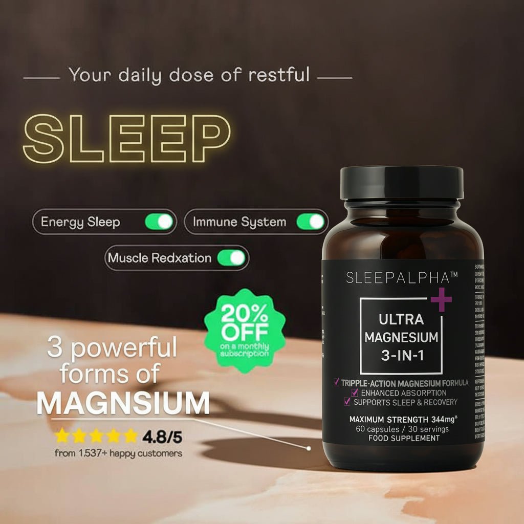 SLEEP MAGNESIUM 3 - IN - 1 - SLEEPALPHA™